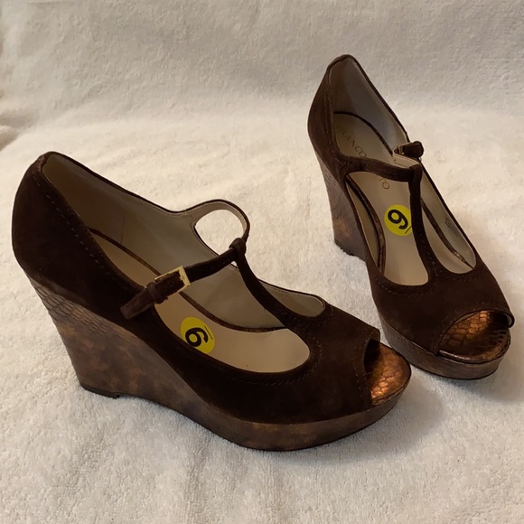 NWOT Franco Sarto wedges - Picture 2 of 7